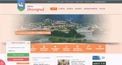 Desktop Screenshot of dravograd.si